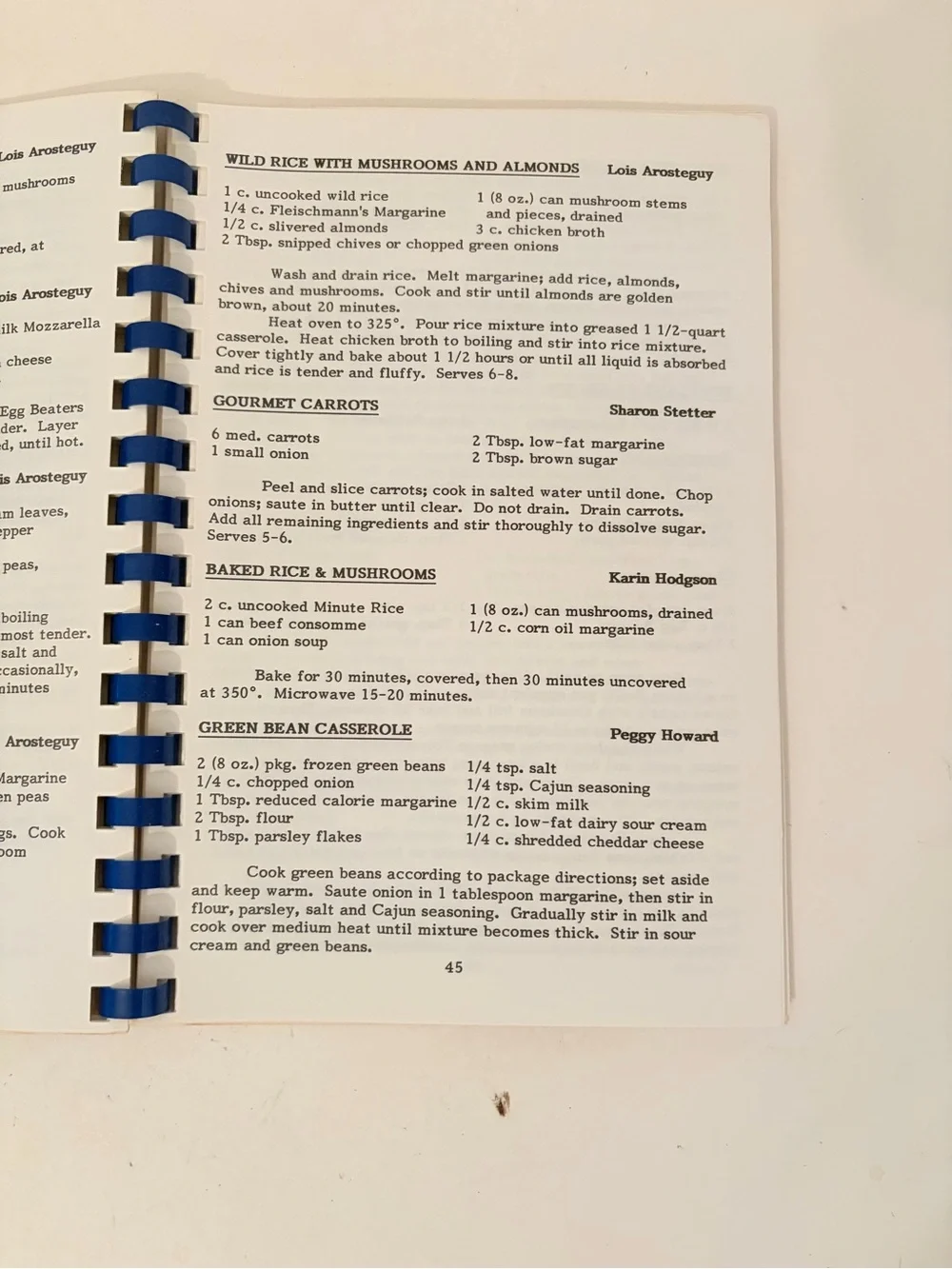 1989 A Book Of Favorite Recipes Cookbook Mt Carmel Illinois Soccer Booster Asso